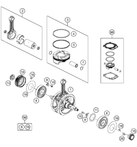 Crankshaft, Piston