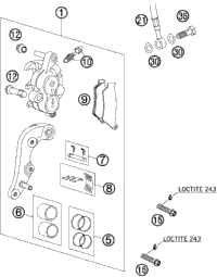Brake Caliper Front