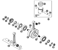 Crankshaft, Piston