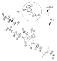 Crankshaft, Piston