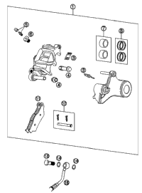 Brake Caliper Rear
