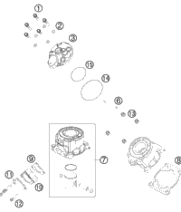 Cylinder, Cylinderhead