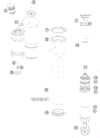 Shock Absorber Disassembled