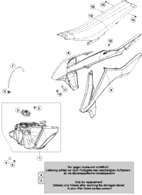 Tank, Seat, Cover