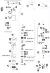 Shock Absorber Disassembled