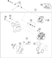 Brake Caliper Rear