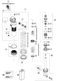 Shock Absorber Disassembled