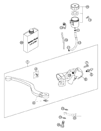 Hand Brake Cylinder Brembo