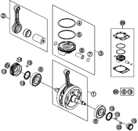 Crankshaft, Piston