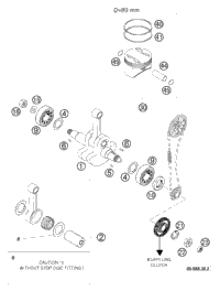 Crankshaft, Piston