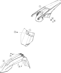 Mask, Fenders