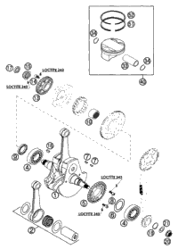 Crankshaft, Piston