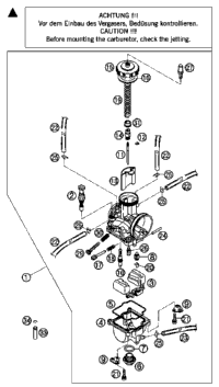 Carburetor Keihin Pwk