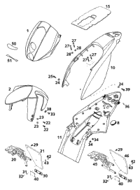 Mask, Fenders