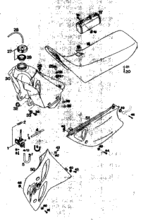 Tank, Seat, S.Cover