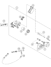 Brake Caliper Rear
