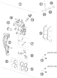Brake Caliper Front