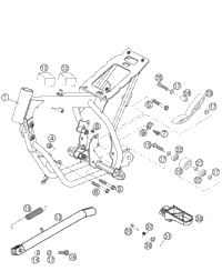 Frame, Side Stand