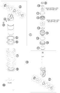 Shock Absorber Disassembled