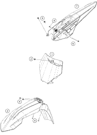 Mask, Fenders