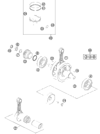 Crankshaft, Piston