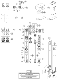 Front Fork Disassembled