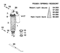 Shock Absorber White Power