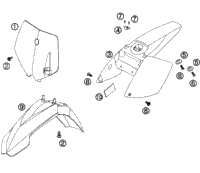 Mask, Fenders