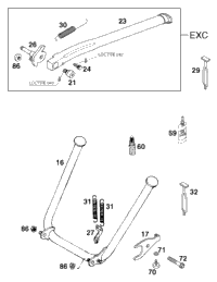 Side - And Center Stand