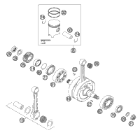 Crankshaft, Piston