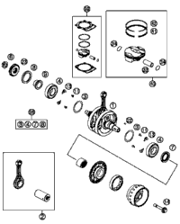 Crankshaft, Piston