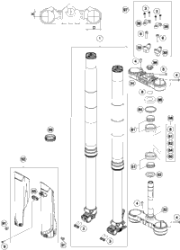Front Fork, Triple Clamp