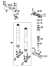 Front Fork, Triple Clamp