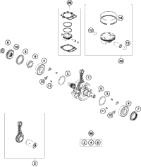 Crankshaft, Piston
