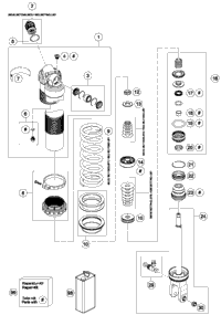 Shock Absorber Disassembled
