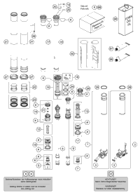 Front Fork Disassembled