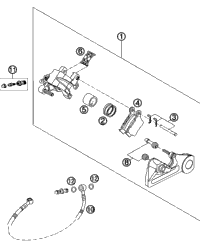 Brake Caliper Rear