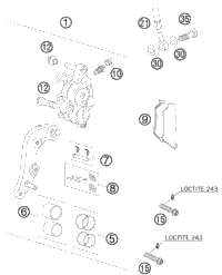 Brake Caliper Front