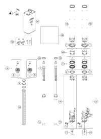 Front Fork Disassembled