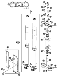 Front Fork, Triple Clamp