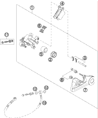 Brake Caliper Rear