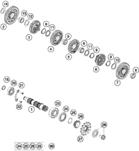 Transmission I - Countershaft