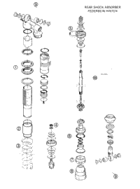 Shock Abs. Rear Disassembled