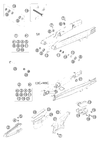 Swingarm - Chain Guard