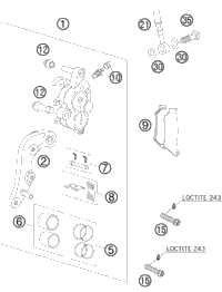 Brake Caliper Front