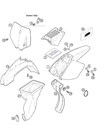 Mask, Fenders