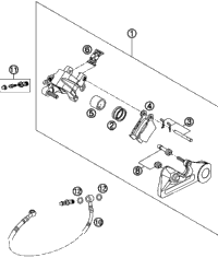 Brake Caliper Rear