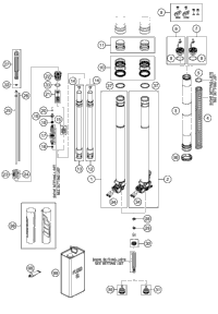 Front Fork Disassembled