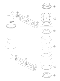 Shock Absorber Disassembled