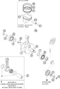 Crankshaft, Piston